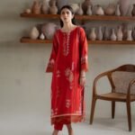 PAKISTANI KIARA RUST DRESS