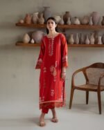 PAKISTANI KIARA RUST DRESS