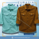 2 Pcs Combo Premium Quality Double Poket Shirt - Pest. & Banson
