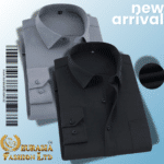 Combo Men’s Premium Formal Shirt -Black & Ash.